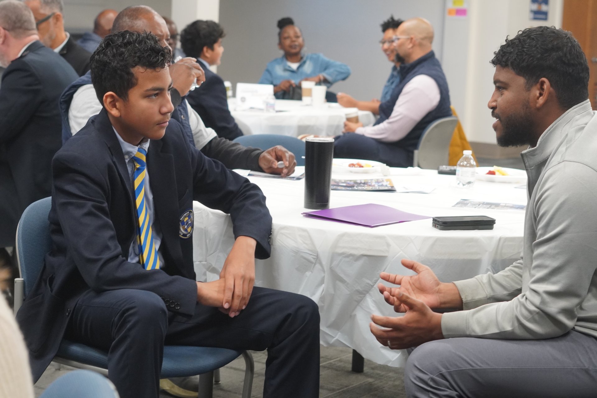 Built for Boys Durham Nativity School cultivates tomorrow's leaders by celebrating, uplifting, amplifying, and empowering young men of the Triangle, ensuring they are seen, heard, respected, and reflected while providing unparalleled opportunities in academics, athletics, community engagement, and leadership. Learn More