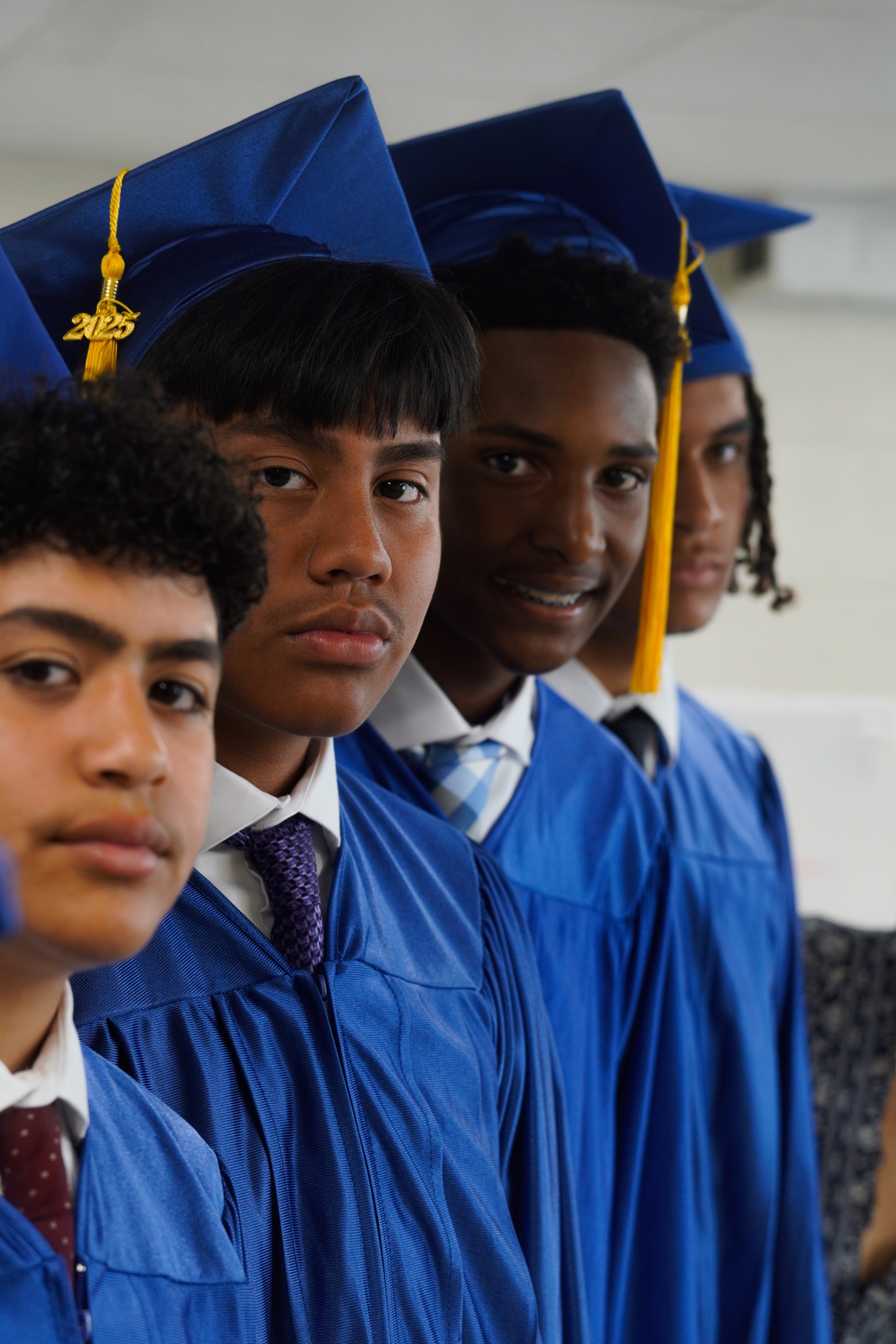 Built for Boys Durham Nativity School cultivates tomorrow's leaders by celebrating, uplifting, amplifying, and empowering young men of the Triangle, ensuring they are seen, heard, respected, and reflected while providing unparalleled opportunities in academics, athletics, community engagement, and leadership. Learn More