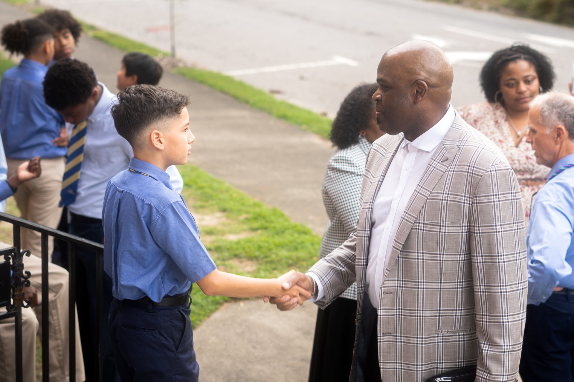 Built for Boys Durham Nativity School cultivates tomorrow's leaders by celebrating, uplifting, amplifying, and empowering young men of the Triangle, ensuring they are seen, heard, respected, and reflected while providing unparalleled opportunities in academics, athletics, community engagement, and leadership. Learn More