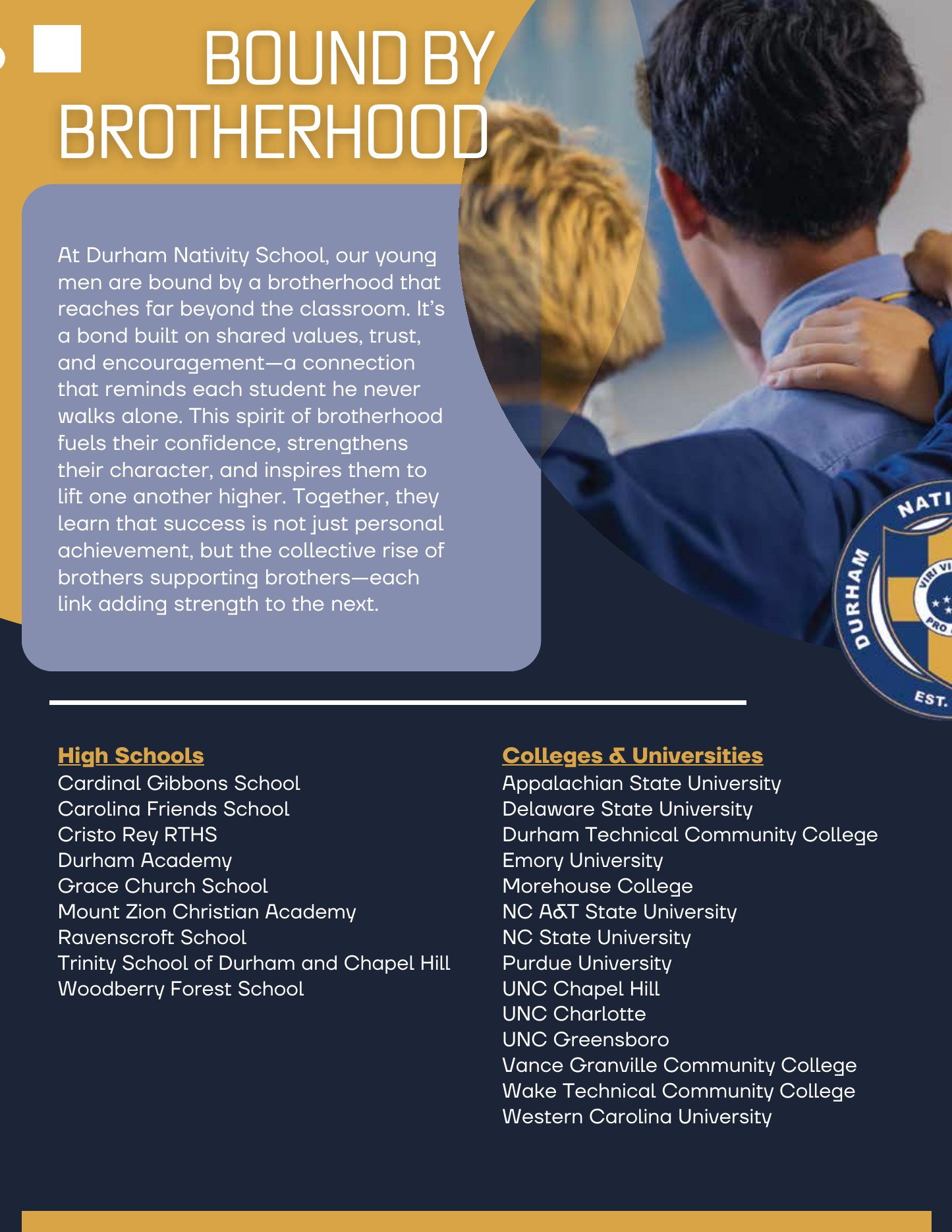 Bound by Brotherhood.